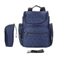 thumbnail image 2 of para pañales Bolsa de momia de gran capacidad, multifunción Bolsas para pañales para el atención del bebé, resistente , Azul oscuro Hugo Organizador de pañales, 2 of 10