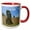 Red/White, variant on 3drose, Rano Raku, Moai Quarry, Easter Island, Chile - Sa05 Dpb0048 - Douglas Peebles, 15oz Mug