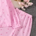 thumbnail image 4 of Hessimy Toddler Pajamas Boys Girls Baby Sets Kids Snug fit Long-Sleeve Sleepwear plus size pajamas(Pink,11-12 Years), 4 of 6