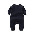 thumbnail image 3 of Kureaily Comfort Boys Bodysuit Long Sleeve Shoulder Snap Baby Jumpsuit For And Toddler Playwear Soft Everyday Outfit 9-12 Months, 3 of 3
