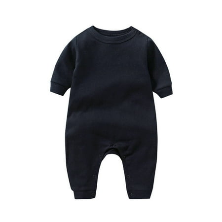 Angala Comfort Boys Bodysuit Long Sleeve Shoulder Snap Baby Jumpsuit For And Toddler Playwear Soft Everyday Outfit Cozy Stylish Baby Clothes 0-3 Months