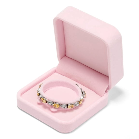 DESIGNICE Bracelet Bangle Velvet Storage Gift for Women Jewelry Boxes,Velvet-Bracelet Gift Box