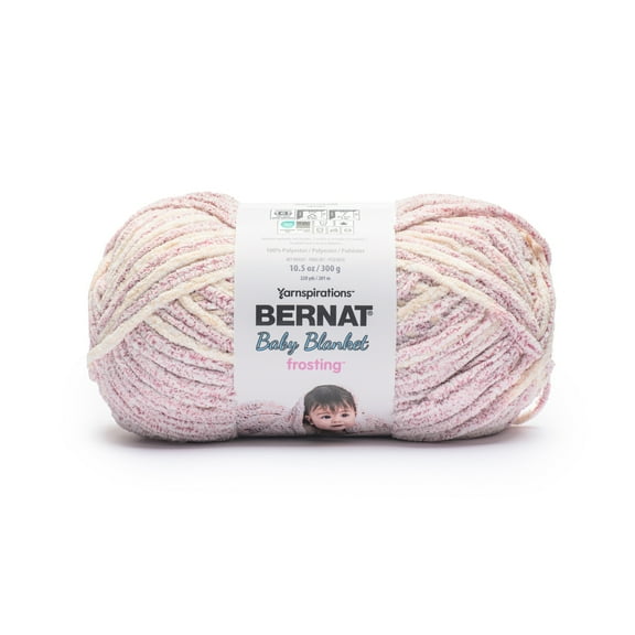 Bernat Baby Blanket Frosting Very Berry