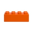 thumbnail image 3 of Paquete 500 piezas Bloque construcción antiestrés creativo naranja 7.7 x 2.8 x 3.9, 3 of 4