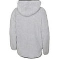 thumbnail image 3 of Girls Youth  Gray New Jersey Devils Ultimate Teddy Fleece Pullover Hoodie, 3 of 3