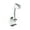 Silver, variant on No Drill Shower Head Holder Strong Suction 360° Adjustable Universal Mount 20lb Capacity for Bathroom Faucet