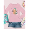 thumbnail image 3 of Halloween Sloth W Little Ghost Long Sleeve Toddler -Image by Shutterstock,  4 Toddler, 3 of 4