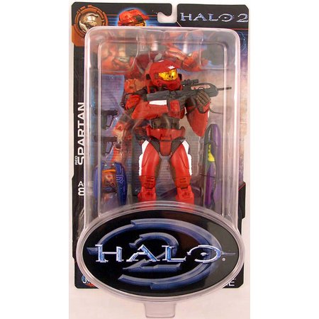 Halo 2 Limited Edition Series Action Figures: Red Spartan V2 White Stripes