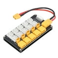 thumbnail image 1 of Placa de Carga de Batería de Lipo, PCB XT30 XT60 Enchufe 20Awg Cable de Salida 2 Conectores de Litio Batería de Litio Paralelo de la Placa de Carga de Carga para Las Baterías de, 1 of 7