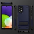 thumbnail image 5 of JTCASES for Samsung Galaxy A53 5G Case, Foldable Kickstand Heavy Duty Protective Rugged Hybird Anti-slip Shockproof/Drop Resistant PC TPU Shell for Samsung Galaxy A53 5G, Navyblue, 5 of 7