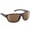 Tortoise, Amber, variant on Kingfisher Sunglasses - Matte Black/Green Mirror