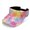 Rainbow Palm Jungle, variant on Rainbow Palm Jungle Sun Visor Hat for Women, Polyester Fabric Breathable Open Top Sun Visor Cap for Beach Outdoor Adventures Running