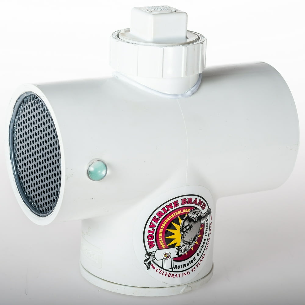 Wolverine Heavy Duty Septic Vent Pipe Carbon Filter 2"