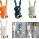 thumbnail image 1 of 4 Pcs Toothbrush Holder Multi-Purpose Hooks Wash Cup Toothbrush Hanging Rack Waterproof Self Adhesive Razor Holder Plug Holder for Wall, 1 of 5