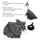thumbnail image 4 of Goose Holiday Porch Goose Trajes Negro Elegante Patrón De Calavera Ropa De Ganso De Porche Fácil De Poner Y Quitar Con Sombrero Para Ganso De 23 Pulgadas, 4 of 7