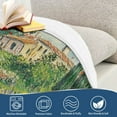 thumbnail image 4 of Yayeee Throw Blanket for Couch Soft Warm 50" x 60" Sofa Chair Bed Decoration, Art Garden Scene, 4 of 7