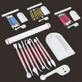 thumbnail image 3 of 11 Pcs Sugarcraft Fondant Smoother Cutter Embosser Baking Rolling Tool Kit Set, 3 of 7