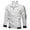 White, variant on LoyisViDion Men'S Thin Jacket Casual Sports Windbreaker Hooded Solid Color Coat White 16(XXXXL)
