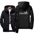 thumbnail image 2 of Chaqueta de béisbol con estampado de marca 2024, chaqueta de aviador informal de cuello redondo para hombre, chaqueta de hombre de otoño de alta calidad ajustada con escote en V, 2 of 3