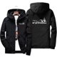 thumbnail image 2 of Chaqueta de béisbol con estampado de marca 2024, chaqueta de aviador informal de cuello redondo para hombre, chaqueta de hombre de otoño de alta calidad ajustada con escote en V, 2 of 3