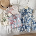 thumbnail image 4 of Vestido de estilo chino para niñas, vestido de abrigo dulce y exquisito para niños en verano., 4 of 6