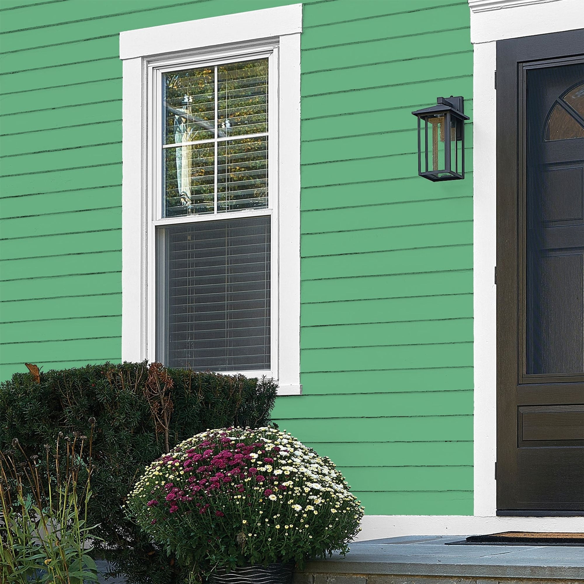 Glidden High Endurance Plus Garden Mint Flat Exterior Paint and Primer, 1 Gallon