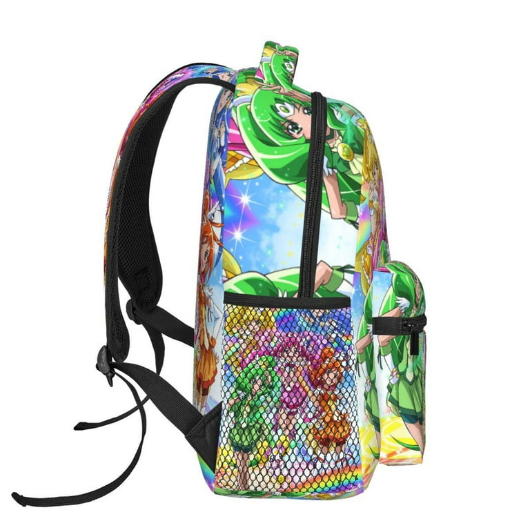 Glitter Force Backpacks Laptop Shoulders Bookbag Rucksack Hiking Daypack Casual Satchel for School Travel