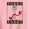 thumbnail image 2 of Toy Story 4 - Type Block Forky - Toddler & Youth Crewneck Fleece Sweatshirt, 2 of 4