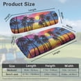 thumbnail image 7 of Jeiento Hawaiian Golf Cart Seat Covers 2 Passenger Universal Club Car Golf Cart Seat Covers Palm Tree Golf Cart Seat Towel Gifts for Women Men, 7 of 7