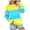 01Yellow, variant on pbnbp Fall Sweater for Women 2023 Trendy Ombre Tie Dye Long Sleeve Pullover Casual Loose Fit Color Thin Crewneck Sweatshirts