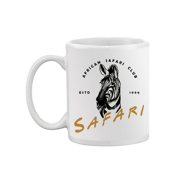 African Safari Club Mug - SPIdeals Designs,