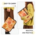 thumbnail image 4 of Organ Folder 14.2 x 0.8 x 10.6 Inches 13 Separate Pockets A4 Size Documents Folder A Sort Storage File Manager For The Home Office Orange Roses Seamless, 4 of 7