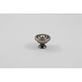 thumbnail image 1 of Bouton de Cabinet Champignon, Étain Vieilli, 1 of 1