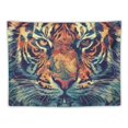 thumbnail image 5 of BCIIG Tiger Face Graphic Tapestry Wall Hanging for Home Decor - Unique Style Aesthetic Art for Living Room Bedroom Dorm Apartment Farmhouse 50x40inch, 5 of 6
