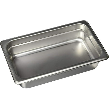 

Winco SPJM-402 Anti-Jam Steam Pan 1/4 by 2-1/2-Inch 24-Gauge