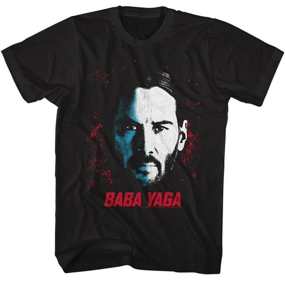 John Wick Face of Baba Yaga Black T-Shirt