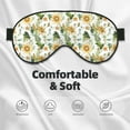 thumbnail image 3 of Naloa Bright Sunflowers Print Sleep Mask for Sleeper, Light Blocking Sleeping Eye Mask for Women Men, Eye Shade with Adjustable Strap for Travel, Nap,Meditation, 3 of 7