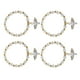 thumbnail image 1 of Kids Bracelets 4Pcs Gilding Cross Wings Design Wrist Bands For Children Elegant Style Daily Use Accessories, 1 of 4