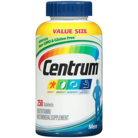 Centrum Adult Men Multivitamin Tablets, 250 Ct