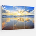 thumbnail image 3 of Art Design - Ciel Bleu et Nuages Miroir dans la Mer, 3 of 3