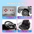 thumbnail image 3 of Xuanlur 12V Power Ride on Toys for Toddlers, Licensed Mercedes-Benz Ride on Cars for Kids, Kid Electric Car, Aged 1-4Y, Grey, 3 of 7