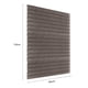 thumbnail image 2 of Persianas plisadas autoadhesivas para baño, cortinas opacas para ventana, color café, 2 of 8