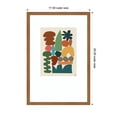 thumbnail image 5 of Kate and Laurel Framed Wall Art Print Night Chords 1 by Kelly Knaga, 17 x 25, Carlisle Blonde Narrow Frame, Modern Contemporary, Abstract Art for Wall Decor, 5 of 8