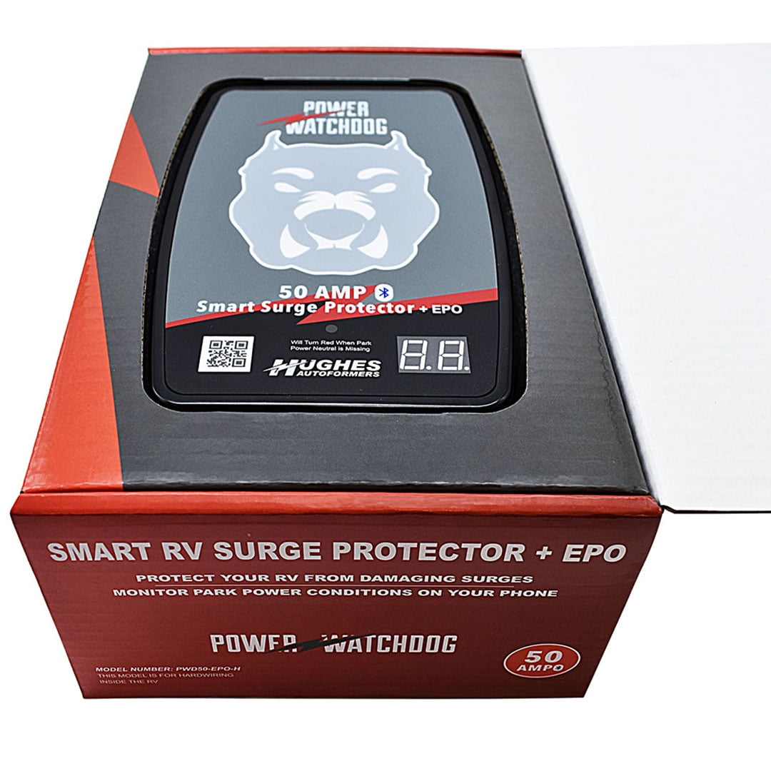 Hughes Autoformers PWD50EPOH Power Watchdog Smart Surge Protector + EPO - 50 Amp (Hardwire)