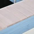 thumbnail image 2 of Outsunny 83" Wooden Kids Sandbox with Covered Protection Under Canopy, 2 of 9