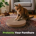 thumbnail image 5 of Catify Cat Scratcher, Fun Interactive Scratchers, Posts, Poles, Claw Safe, Furniture Saver Indoor Play Support Natural Cat Behaviors Heavy Duty - 5 Pack Round, 10 x 10", 5 of 8