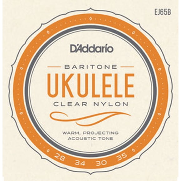 D'Addario EJ65B Pro-Arte Custom Extruded Baritone Ukulele Strings