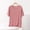 Watermelon Red, variant on Oversized T-Shirts Sevevn Women's Fashion Oversize Casual Round Neck Solid Color Short Sleeve Blouse