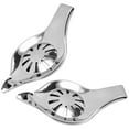 thumbnail image 1 of SHOWERORO 2Pcs Lemon Juicer Manual Operation Stainless Steel Juice Extraction Tool, 1 of 8