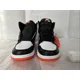 thumbnail image 2 of Ni - ke Ni - ke AIR JORDAN 1 RETRO High OG Size 8.5 AJ1 White Black-Electro Orange, 2 of 5